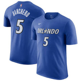 Paolo Banchero Orlando Magic Icon Edition Name & Number T-Shirt Blue | Nike