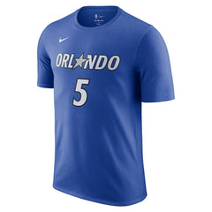Paolo Banchero Orlando Magic Icon Edition Name & Number T-Shirt Blue | Nike