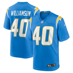 Nike Kendall Williamson Los Angeles Chargers Team Game Jersey Powder Blue