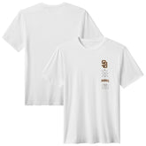 San Diego Padres TravisMathew Sunset Slam 2.0 T-Shirt - White - MLB Lifestyle