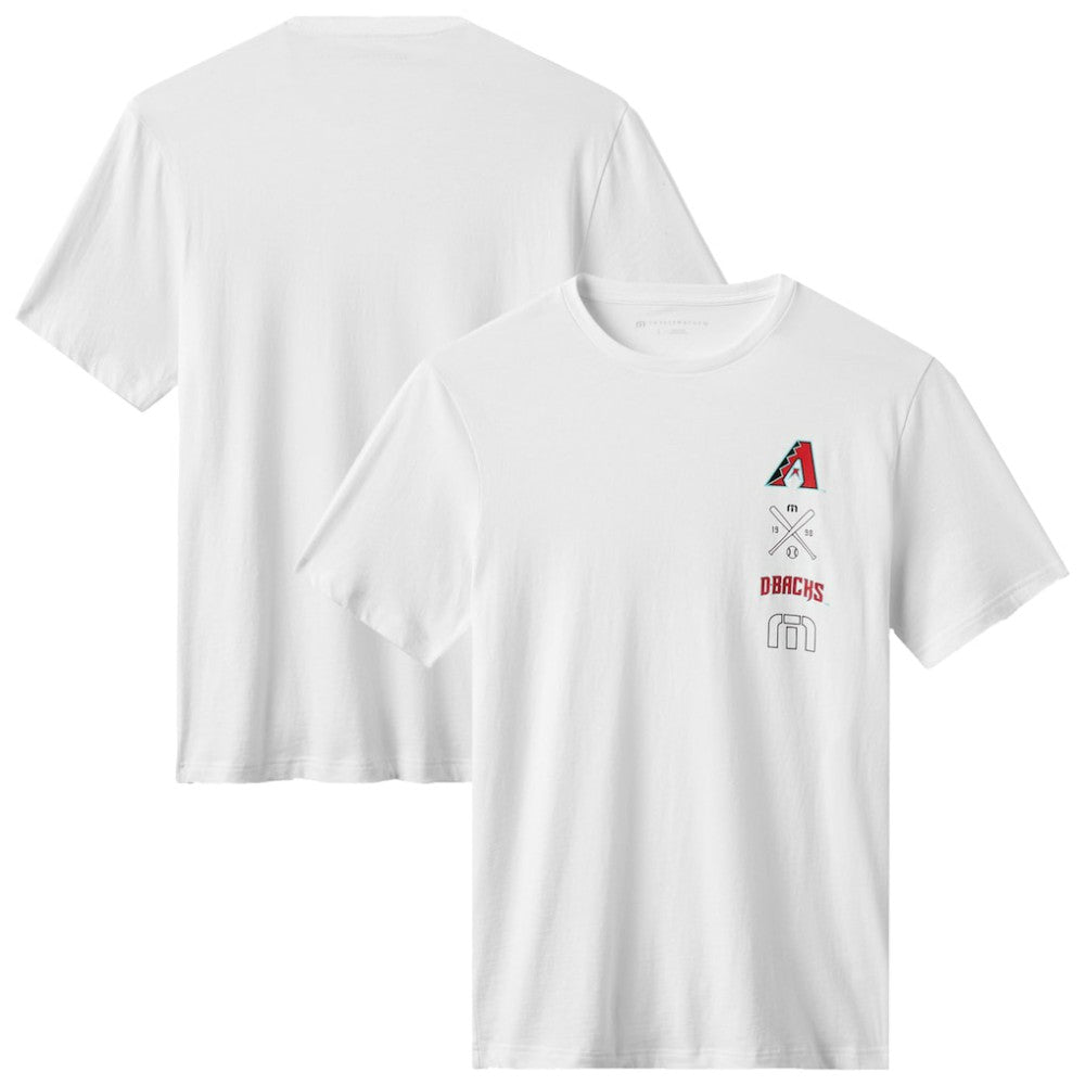 Arizona Diamondbacks TravisMathew Sunset Slam 2.0 T-Shirt - White - MLB Online