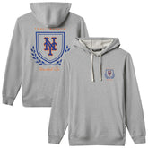 New York Mets TravisMathew Fleece Stadium Hoodie - Gray - MLB Lifestyle