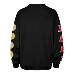 47 brand Pittsburgh Steelers '47 Women's Go Big Oversized Pullover Sweatshirt Black