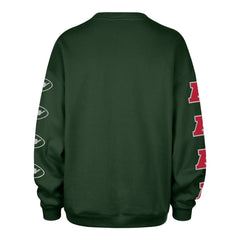 47 brand New York Jets '47 Women's Go Big Oversized Pullover Sweatshirt Green