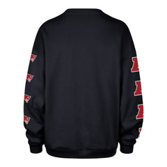 47 brand New England Patriots '47 Women's Go Big Oversized Pullover Sweatshirt Navy