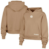 47 brand Pittsburgh Steelers '47 Women's Sue Foundation Portabella Pullover Hoodie Brown
