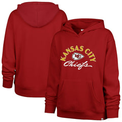 47 brand Kansas City Chiefs '47 Women's Whirlwind Naomi Pullover Hoodie Red