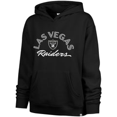 47 brand Las Vegas Raiders '47 Women's Whirlwind Naomi Pullover Hoodie Black