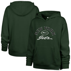 47 brand New York Jets '47 Women's Whirlwind Naomi Pullover Hoodie Green
