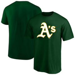 Athletics Profile Big & Tall Primary Logo T-Shirt - Green - MLB on Sale