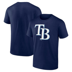 Tampa Bay Rays Profile Big & Tall Primary Logo T-Shirt - Navy - MLB on Sale
