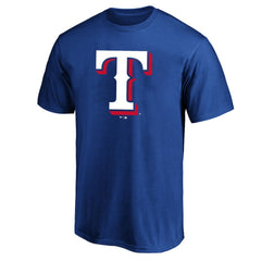 Texas Rangers Profile Big & Tall Primary Logo T-Shirt - Royal - MLB Lifestyle