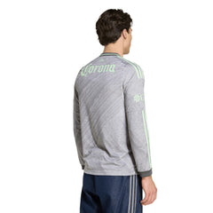 Club America 2025/26 Third Replica Long Sleeve Jersey Gray - Adidas Discount