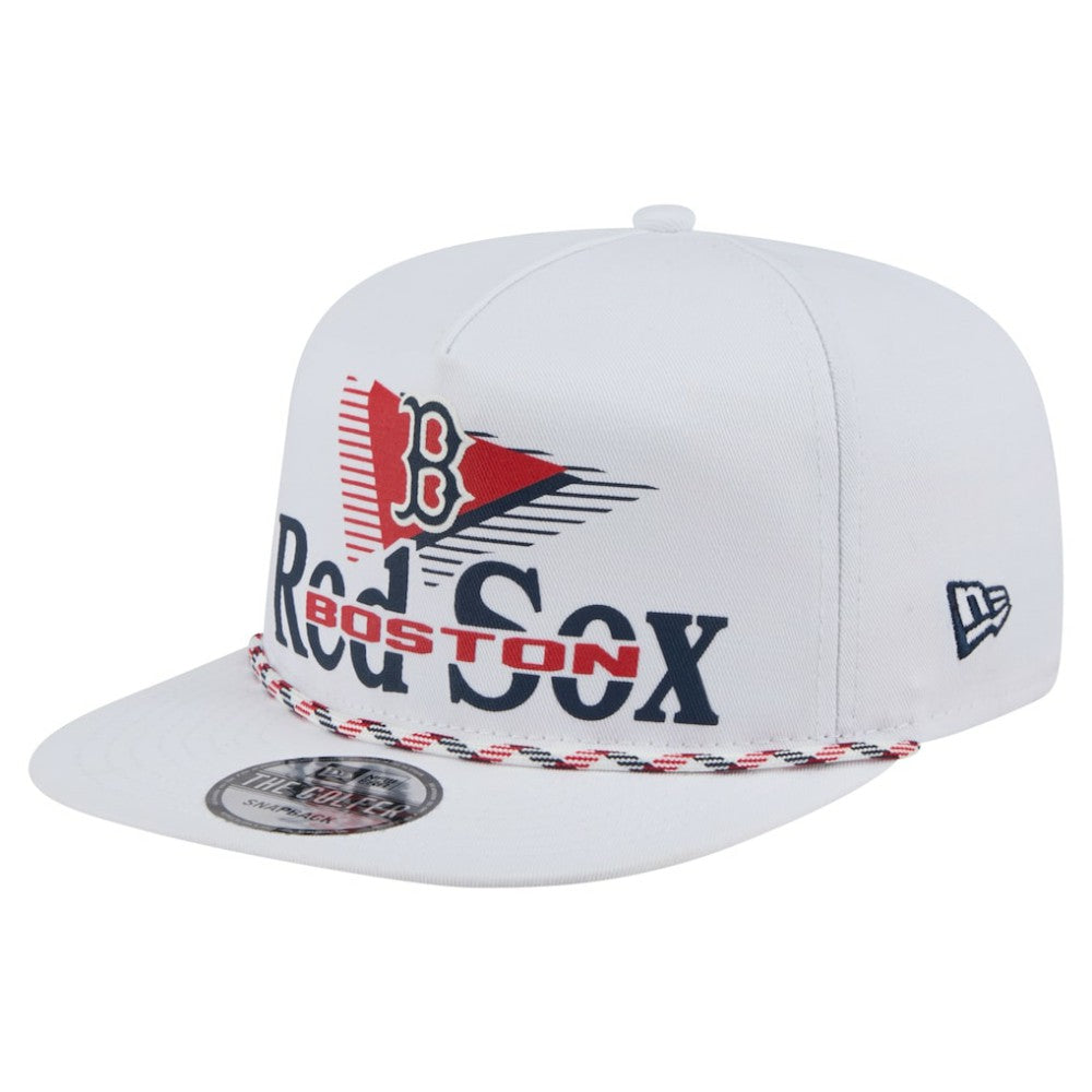 Boston Red Sox New Era Collide Golfer Snapback Hat - White - New Era on Sale
