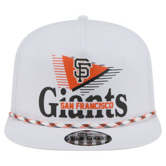 San Francisco Giants New Era Collide Golfer Snapback Hat - White - New Era Discount
