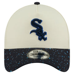 Chicago White Sox New Era Speckle A-Frame 9FORTY Adjustable Hat - Cream - New Era Online