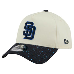 San Diego Padres New Era Speckle A-Frame 9FORTY Adjustable Hat - Cream - New Era Discount