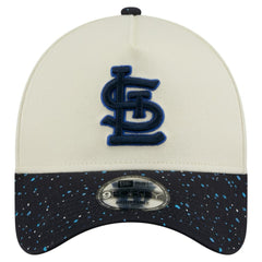 St. Louis Cardinals New Era Speckle A-Frame 9FORTY Adjustable Hat - Cream - New Era Sale