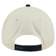 Atlanta Braves New Era Speckle A-Frame 9FORTY Adjustable Hat - Cream - New Era Sale
