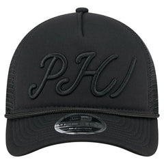 Philadelphia Phillies New Era City Initial 9FORTY A-Frame M-Crown Adjustable Trucker Hat - Black - New Era Sale