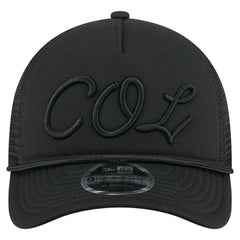 Colorado Rockies New Era City Initial 9FORTY A-Frame M-Crown Adjustable Trucker Hat - Black - New Era on Sale
