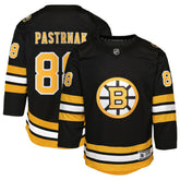 David Pastrnak Boston Bruins Youth Home Premier Player Jersey - Black - NHL 202597404
