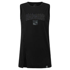 New York Rangers Levelwear Women's Influx Darkmoon Tank Top - Black - NHL 202597427