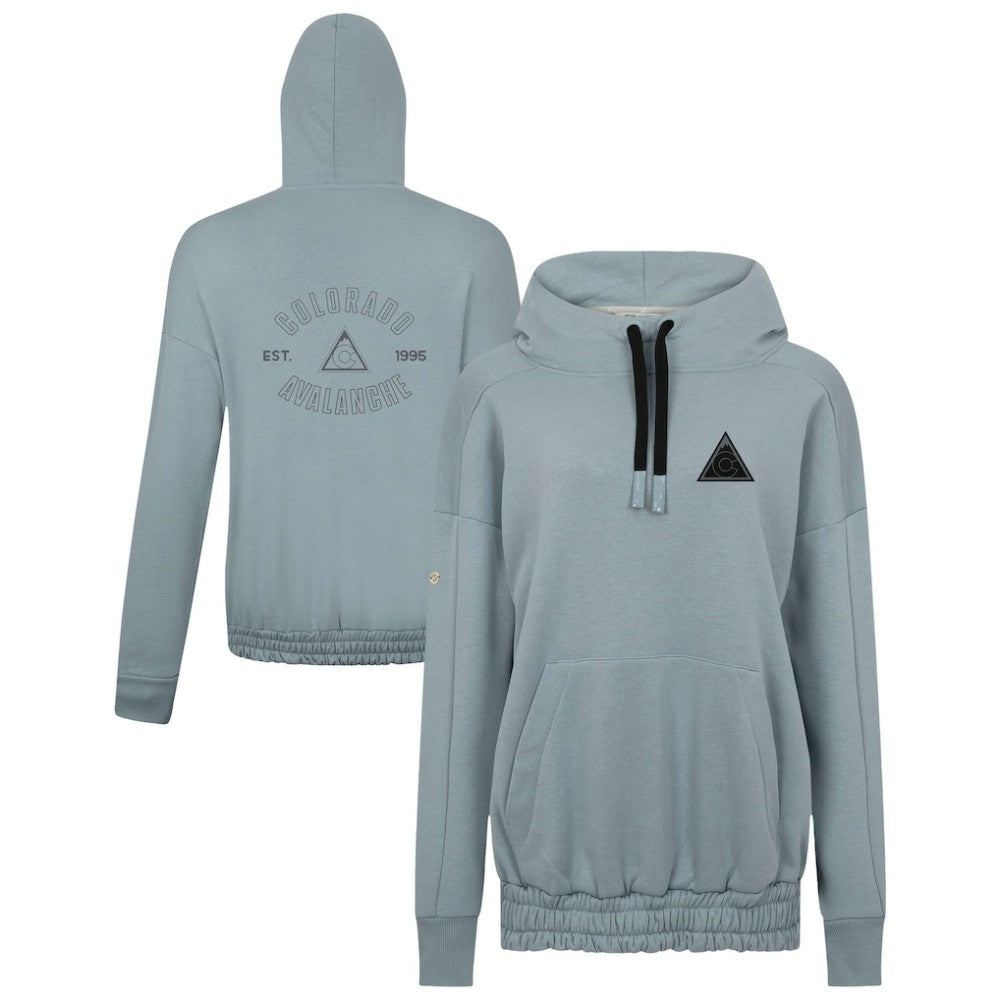 Colorado Avalanche Levelwear Women's Waterfall Nightfall Pullover Hoodie - Gray - NHL 202597626