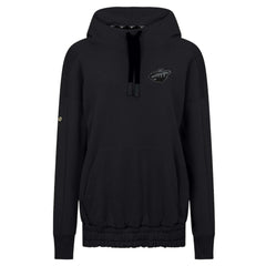 Minnesota Wild Levelwear Women's Waterfall Nightfall Pullover Hoodie - Black - NHL 202597628