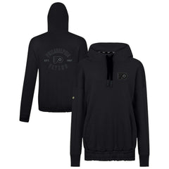 Philadelphia Flyers Levelwear Women's Waterfall Nightfall Pullover Hoodie - Black - NHL 202597645
