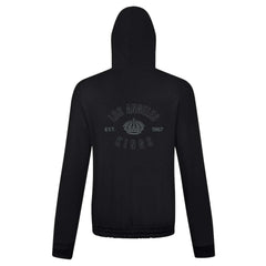 Los Angeles Kings Levelwear Women's Waterfall Nightfall Pullover Hoodie - Black - NHL 202597650