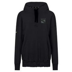 New York Rangers Levelwear Women's Waterfall Nightfall Pullover Hoodie - Black - NHL 202597665