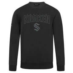 Seattle Kraken Levelwear Zane Darkmoon Pullover Sweatshirt - Black - NHL 202597685