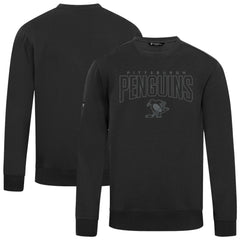 Pittsburgh Penguins Levelwear Zane Darkmoon Pullover Sweatshirt - Black - NHL 202597714