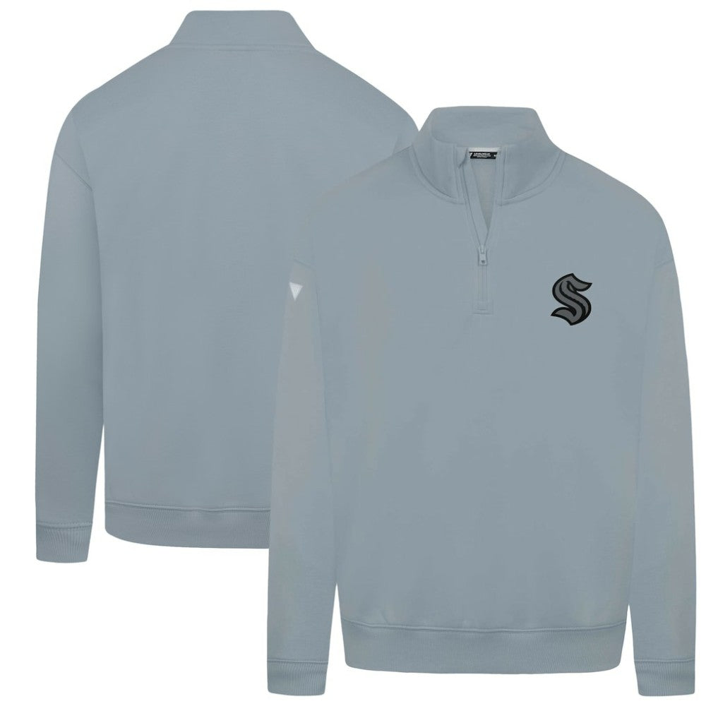 Seattle Kraken Levelwear Murray Nightfall Quarter-Zip Jacket - Gray - NHL 202597934