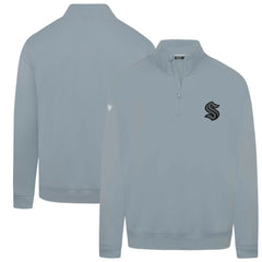 Seattle Kraken Levelwear Murray Nightfall Quarter-Zip Jacket - Gray - NHL 202597934