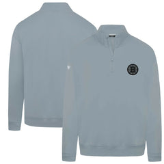 Boston Bruins Levelwear Murray Nightfall Quarter-Zip Jacket - Gray - NHL 202597935