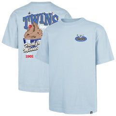 Minnesota Twins '47 Ice Cream Parlor Foundation T-Shirt - Light Blue - 47 brand Sale