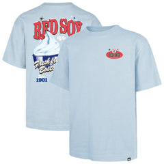 Boston Red Sox '47 Ice Cream Parlor Foundation T-Shirt - Light Blue - 47 brand Discount