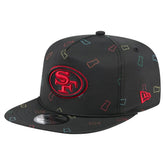 San Francisco 49ers New Era Gummy Golfer Snapback Hat Black