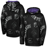 Sacramento Kings Outerstuff Youth Moving Violation Hoodie Black