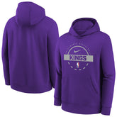 Sacramento Kings Youth 2025/26 Club Fleece Practice Hoodie Purple | Nike online