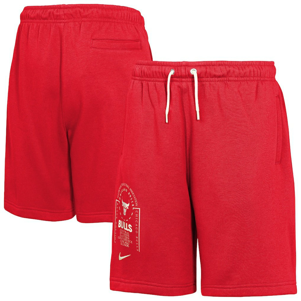 Chicago Bulls Youth Courtside Club Fleece Shorts Red | Nike