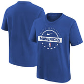 Dallas Mavericks Youth Practice T-Shirt for sale Blue | Nike Near Me