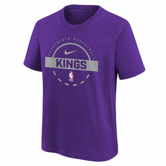 Sacramento Kings Youth Practice T-Shirt Purple | Nike outlet