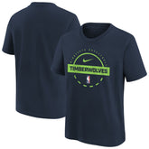 Minnesota Timberwolves Youth Practice T-Shirt Navy | Nike discount