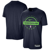 Minnesota Timberwolves 2025/26 On-Court Flare Performance Practice T-Shirt Navy | Nike Lifestyle
