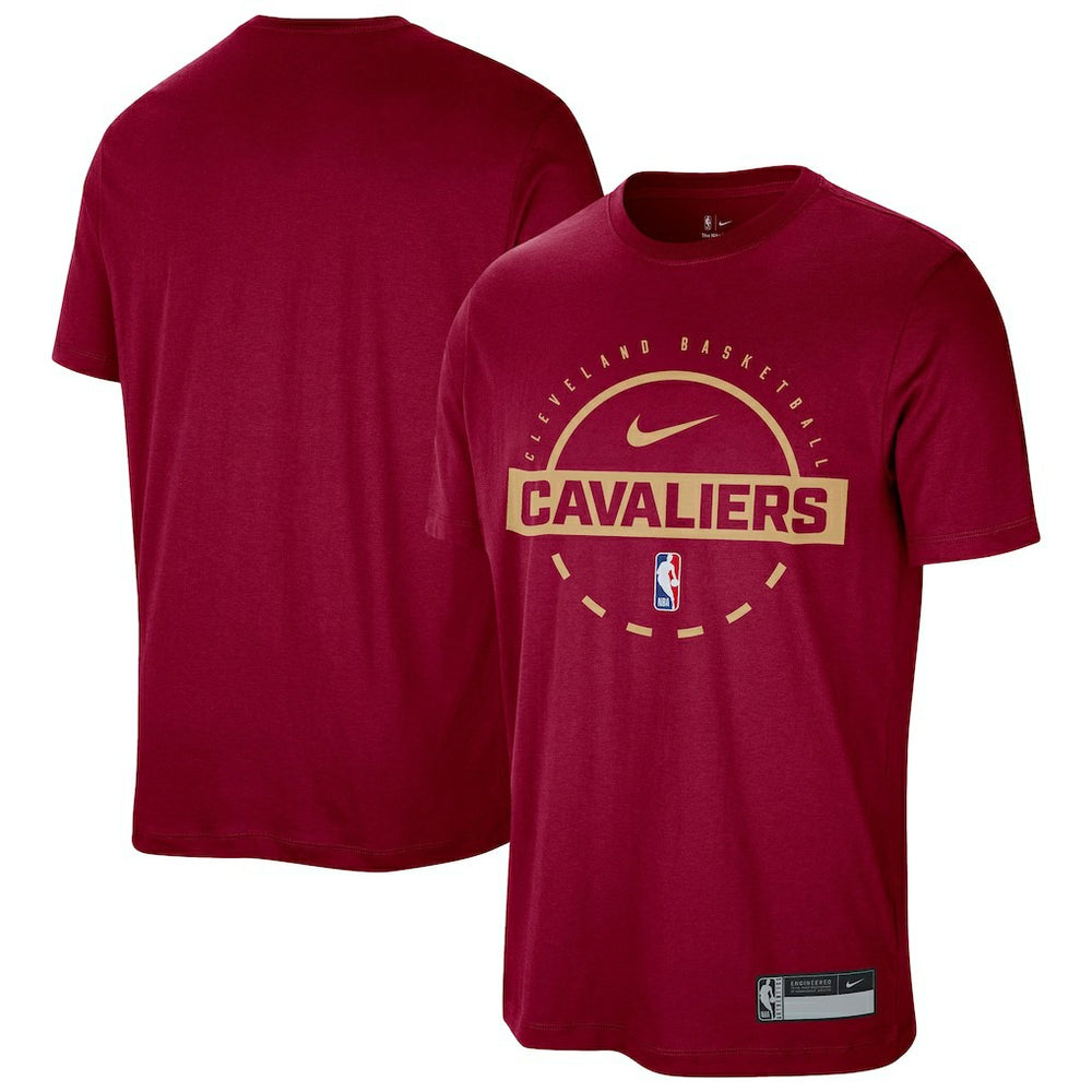 Cleveland Cavaliers 2025/26 On-Court Flare Dri-FIT Tri-Blend Practice T-Shirt for sale Wine | Nike US