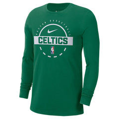 Boston Celtics Authentic Long Sleeve Practice T-Shirt Kelly Green | Nike outlet