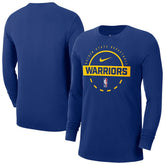 Golden State Warriors Authentic Long Sleeve Practice T-Shirt for sale Royal | Nike for sale